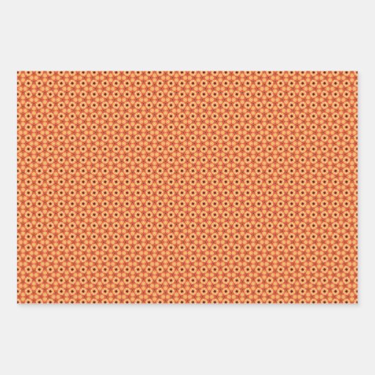 Set Fuzz Geometrisches Muster 5 Geschenkpapier Set (Vorderseite 3)