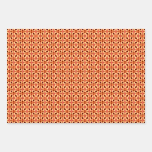 Set Fuzz Geometrisches Muster 5 Geschenkpapier Set (Vorderseite 2)