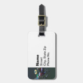 Set Gepäckanhänger (Vorderseite vertikal)