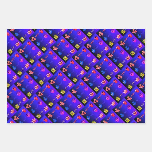 Set Geschenkpapier Set (Vorderseite 2)