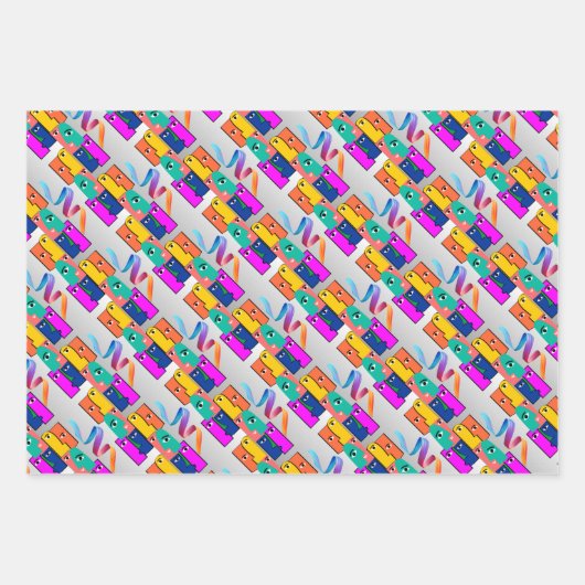 Set Geschenkpapier Set (Vorderseite)