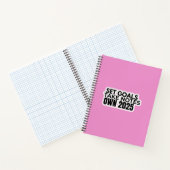 Set Goals. Take Notes. 2025 Notebook Notizblock (Innenseite)