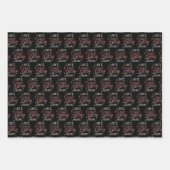 Set Goals und Crush Thread Quote Geschenkpapier Set (Vorderseite 2)