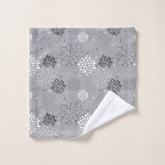 Set Handtuch, Minimalistisches Muster (Waschlappen)