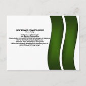 Set hoch postkarte (Vorderseite)