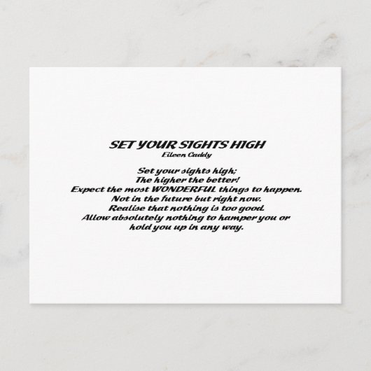 Set hoch postkarte (Vorderseite)