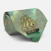 Set Ihr Vater ein Segel auf dieser schönen Krawatte (Gerollt)
