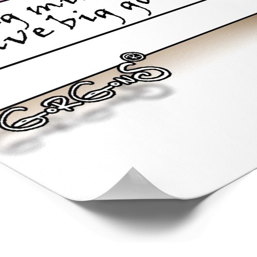 Set Ihrer Ziele Poster (Ecke)