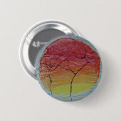 Set in der Sonne auf Ihrem Shirt. Button (Vorne & Hinten)