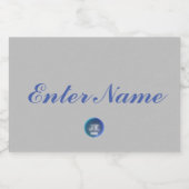 Set-Individuelle Name für das Getränkesiegel JK 20 Schaumweinetikett (Einzelnes Label)