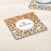 Set-Individuelle Name-Untersetzer Rechteckiger Pappuntersetzer (angewinkelt)