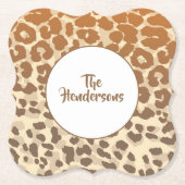 Set-Individuelle Name-Untersetzer Untersetzer (Vorderseite)