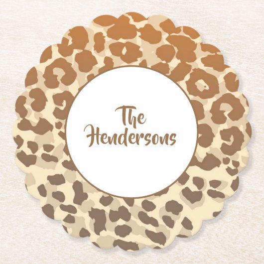 Set-Individuelle Name-Untersetzer Untersetzer (Vorderseite)