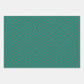 Set, kariertes Papier, kariert, Tartan, Muster kar Geschenkpapier Set (Vorderseite 2)