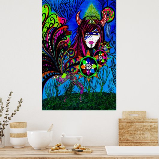 Set-kostenloses Poster (Küche)