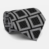 SET-KRAWATTEN-SCHWARZES SKORGEDAHOODLUM KRAWATTE (Gerollt)