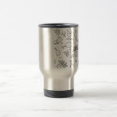 Set-Kreide aus Skribble-Sammlung Reisebecher (Mittel)