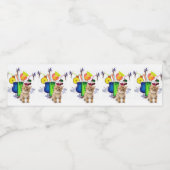 Set "Lebensmittel und Getränke" Wasserflaschenetikett (Einzelnes Label)