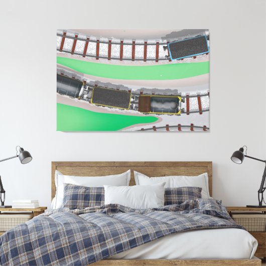 Set Leinwanddruck (Insitu (Schlafzimmer))