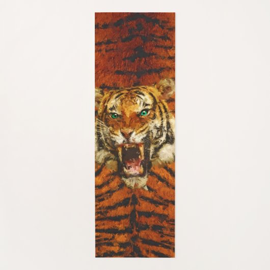Set Me Free Tiger Yogamatte (Vorderseite)