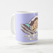 Set Meine Erinnerung an die glückliche Stunde Kaffeetasse (Vorderseite Links)