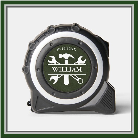 Set mit dem Namen des Leather Texturelektronics gr Maßband