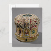 Set mit Perlen und wertvoll Postkarte (Vorne/Hinten)