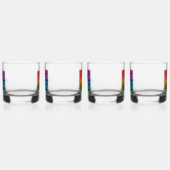 Set mit vier kundenspezifischen Minimal-Template-F Whiskyglas (Rechts)