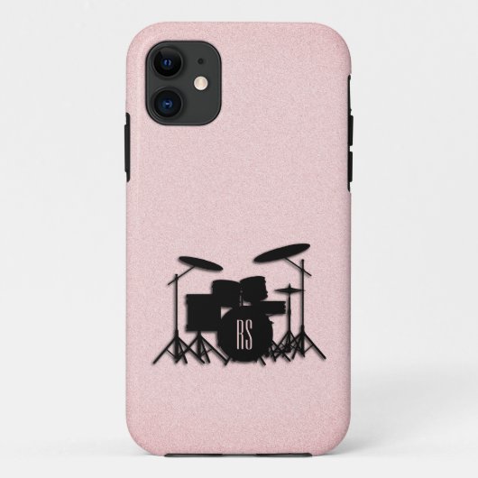 Set-Musikdesign rosa Case-Mate iPhone Hülle (Rückseite)