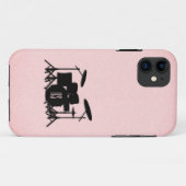 Set-Musikdesign rosa Case-Mate iPhone Hülle (Rückseite (Horizontal))
