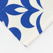 Set of 16 tiles Azulejos in blue,  white. Original Fleecedecke (Ecke)