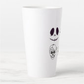 Set of Four Unique Skull Illustrations Milchtasse (Vorderseite)