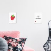 Set of Two Strawberry Gallery Wall Prints (Wohnzimmer)