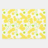 Set, Papierfrüchte, Obstpapier Geschenkpapier Set (Vorderseite 2)