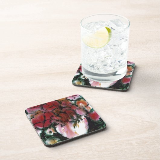 Set "Pink Vase" Untersetzer (Rechte Seite)