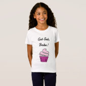 Set pinkfarbener Kuchen T-Shirt (Vorne ganz)