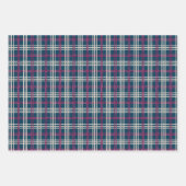 Set "Plum Squares" Geschenkpapier Set (Vorderseite 3)