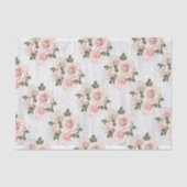 Set Qty 2 Rustikale Blush-Rose Seidenpapier (Vorderseite)