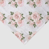 Set Qty 2 Rustikale Blush-Rose Seidenpapier (Ausschnitt)