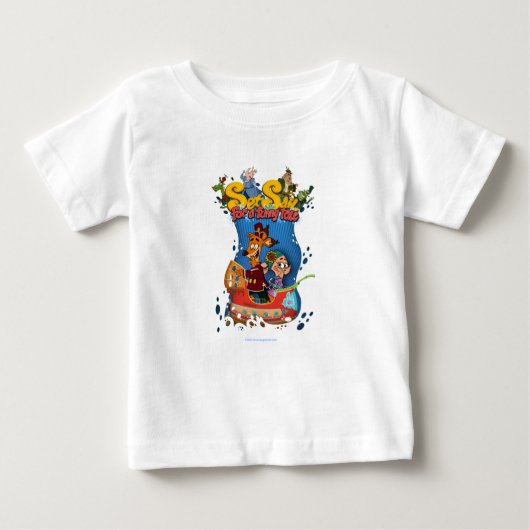 Set Sail for Funny Tale baby Fine Jersey T - Shirt (Vorderseite)