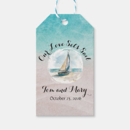 Set Sail Gift Tag Geschenkanhänger