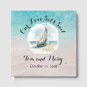 Set Sail Guest Book Gästebuch (Vorderseite)