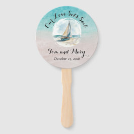 Set Sail Hand Fans Fächer
