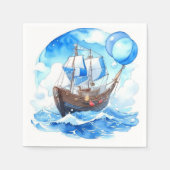 Set Sail: Kinderdusche Serviette (Vorderseite)