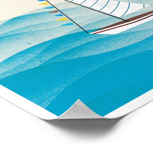 Set Sail Poster (Ecke)