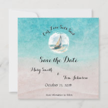 Set Sail Wedding Save the Date