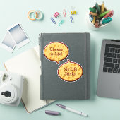 Set "Schweizer Käse-Sprechblasen" Aufkleber (iPad Hülle)