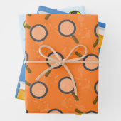 Set "Science Themed Wrapping Paper" (3) Geschenkpapier Set (Beispiel)