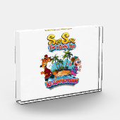 Set Segel für ein Abenteuer auf der Insel Fotoblock (Links)