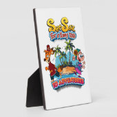 Set Segel für ein Abenteuer auf der Insel Fotoplatte (Seite)